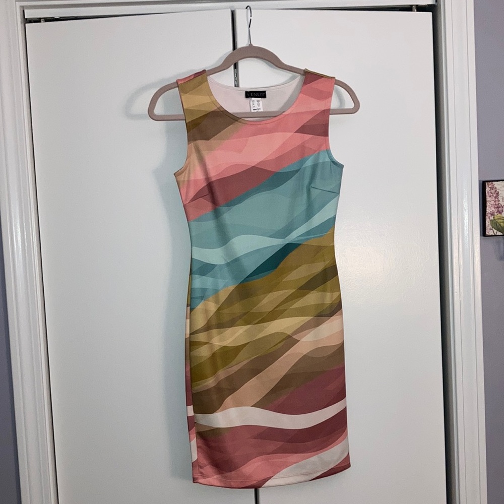 Venus dress In desert beachy colors